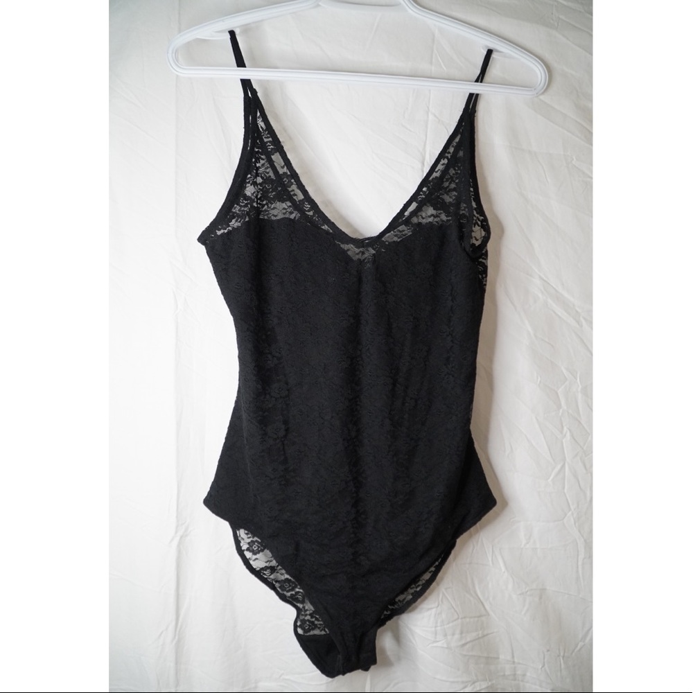 Black Lace Body Suit